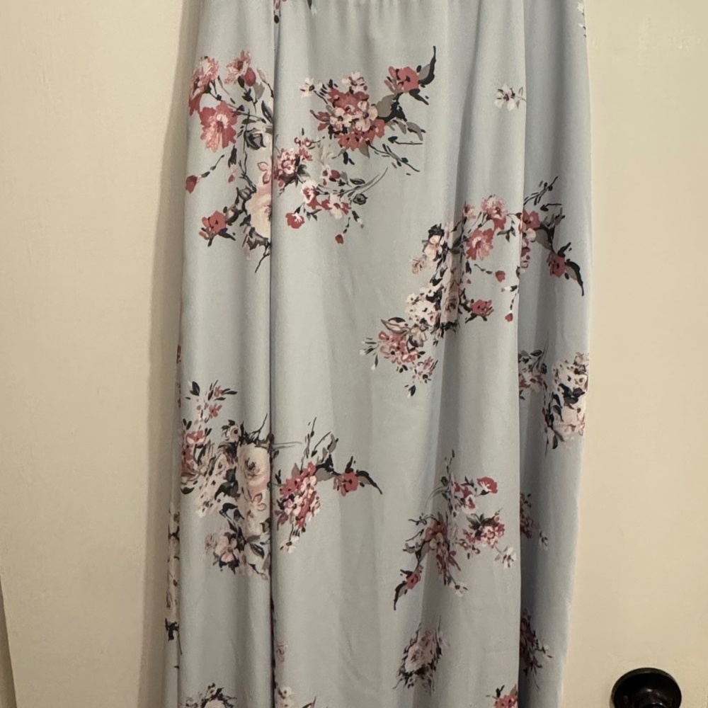WAYF | Angelina Slit Wrap Dress - Picture 3 of 6